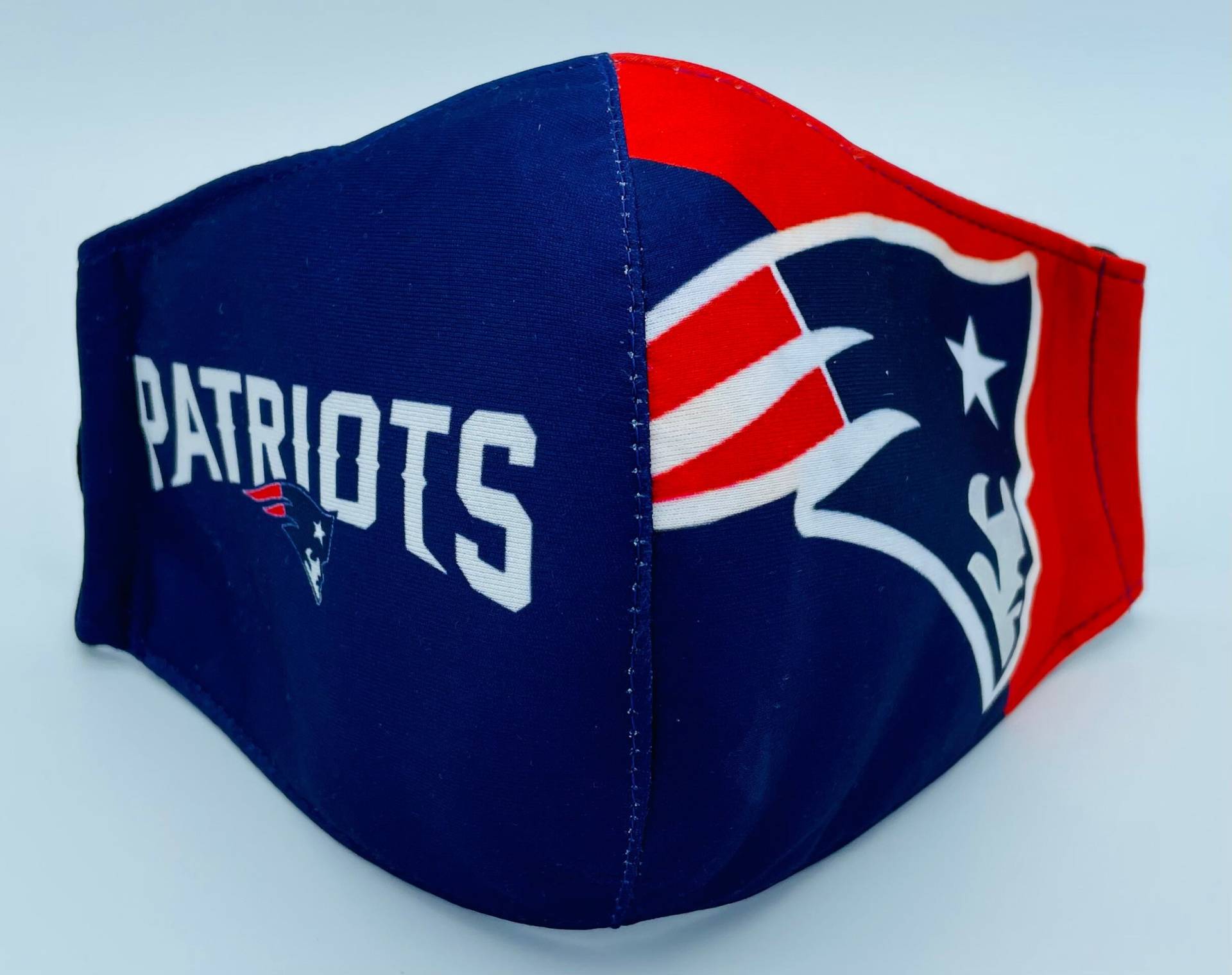 Nfl Hochwertige New Englad Patriots Football Gesichtsmaske, Sport Mode Erwachsene Gesichtsmaske von maskzitupshop