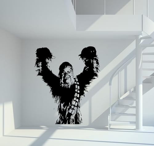 Wandtattoo Star Wars - Chewbacca Größe L - ca. 100cm x 84cm von mein-motiv.com