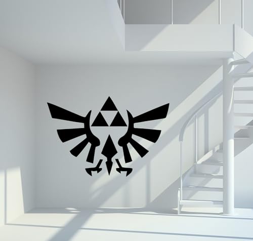 Wandtattoo The Legend of Zelda - Hyrule Größe L - ca. 100cm x 66cm von mein-motiv.com