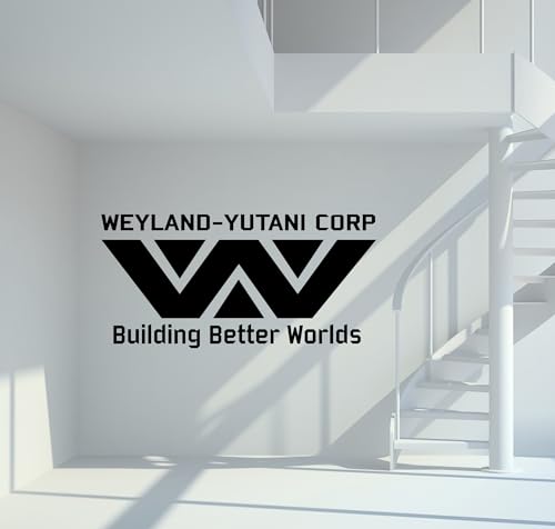 Wandtattoo Weyland Yutani Corp Größe XL - ca. 200cm x 100cm von mein-motiv.com