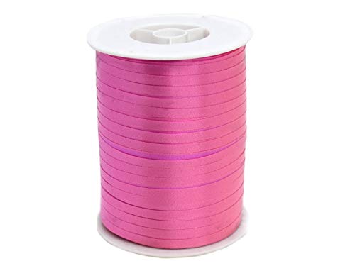 Geschenkband Ringelband 5mm 500mm Kräuselband Geschenk Geschenkverpackung Basteln, Schenken, Dekorieren (pink) von meindekoartikel