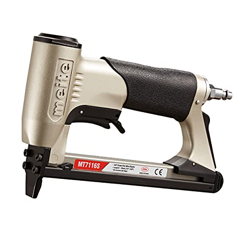 meite MT7116S Upholstery Stapler - 22 Gauge 71 Series 3/8" Crown or C-Crown Fine Wire Stapler with Safety (1/4" to 5/8") von meite