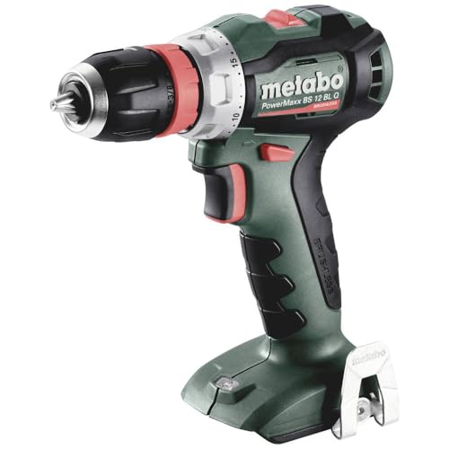 metabo PowerMaxx BS 12 BL Q 601045850 Akku-Bohrschrauber 12 V bürstenlos, ohne Akku, ohne Ladegerät von metabo