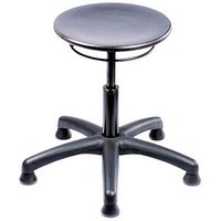 mey chair Hocker Assistent Basic A1S-TG-B 9068 schwarz von mey chair