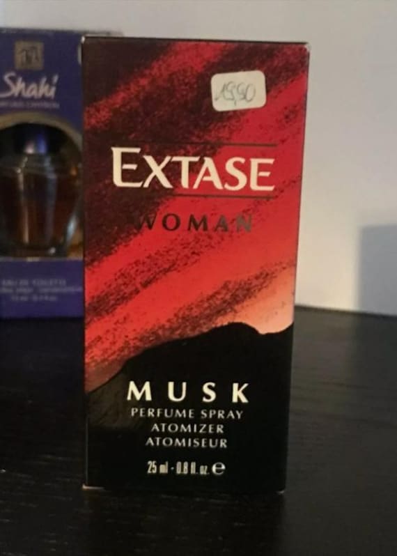 Auslaufender Duft Extase Musk 25Ml Vintage, Neu, Minimaler Verlust, Bedampft, Inklusive Originalverpackung - Sehr Schwer Zu Finden Must Have von miniperfumes