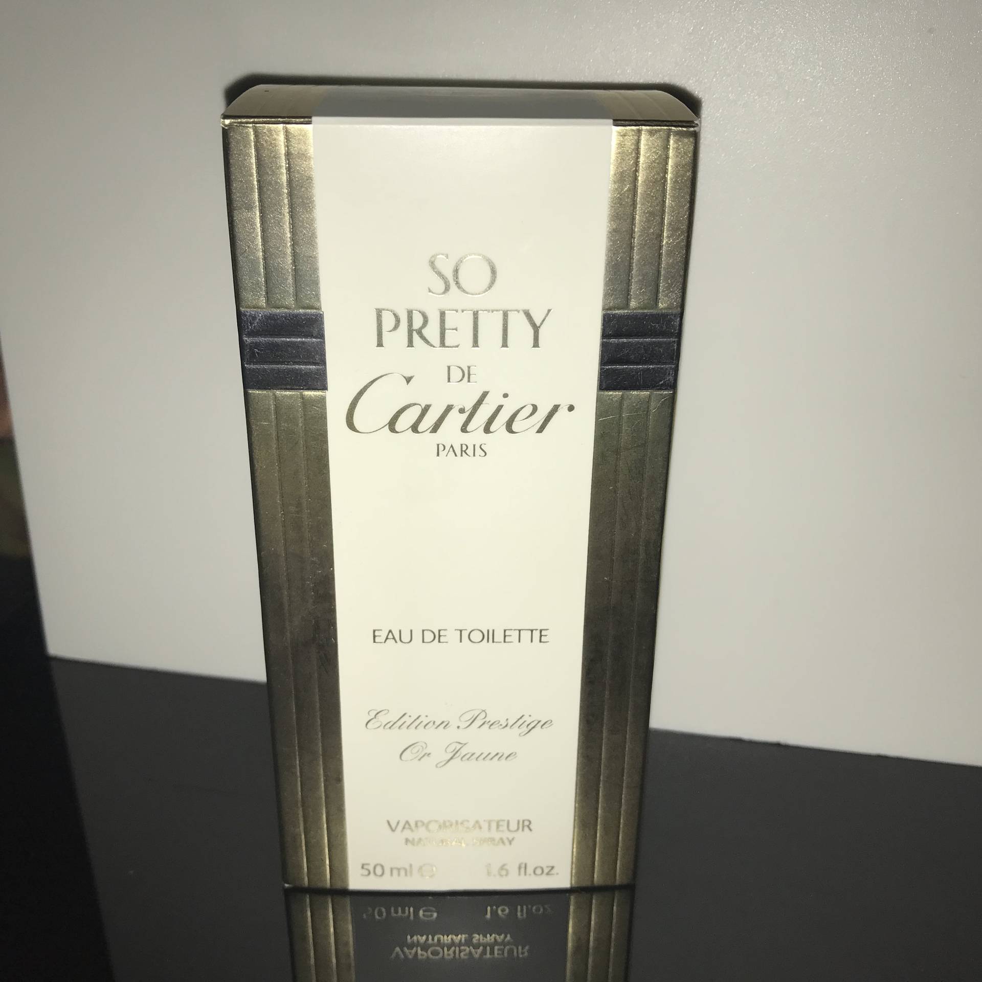 Cartier - So Pretty Edition Prestige Or Jaune Eau De Toilette 50Ml Vintage Rare- Luxus Limited von miniperfumes