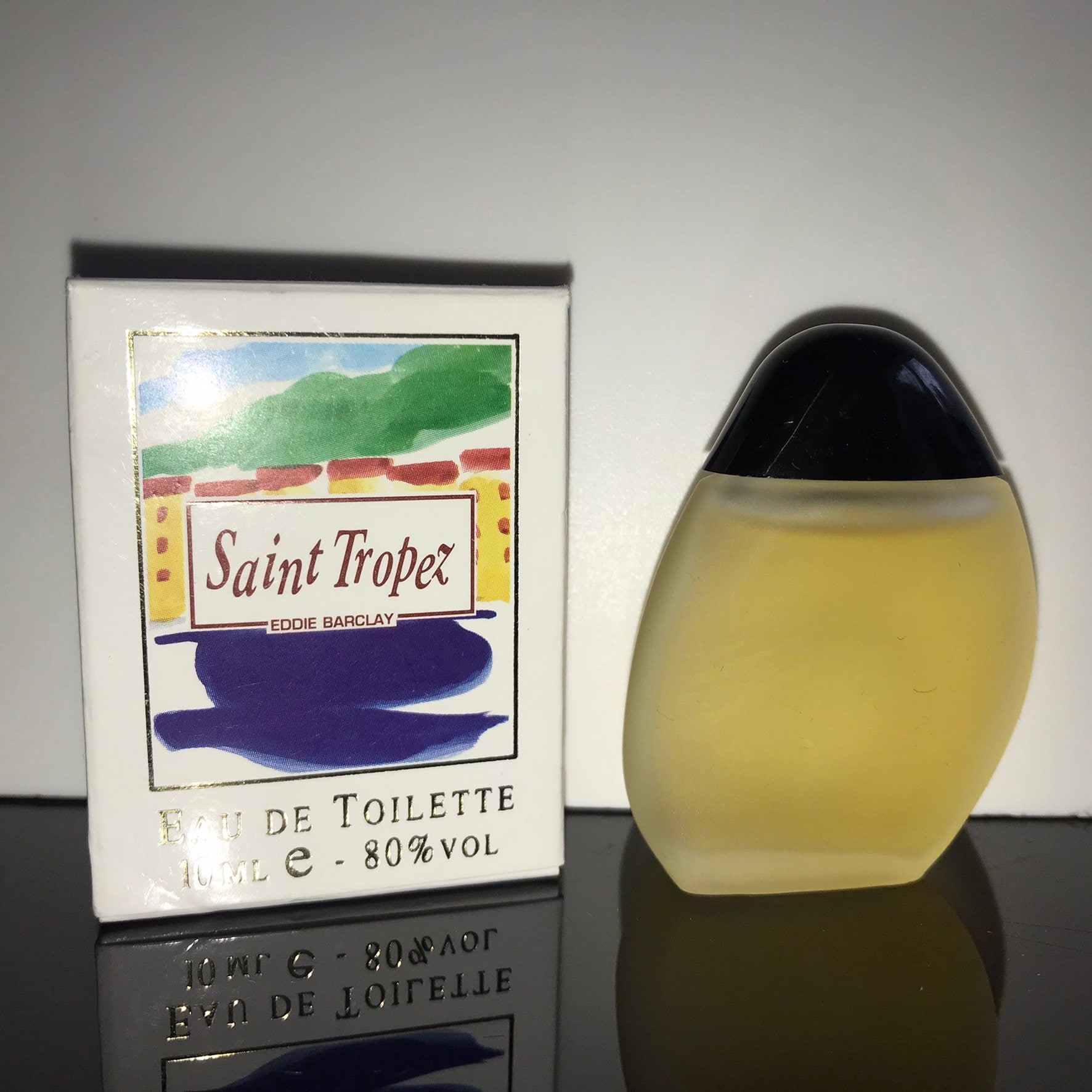 Eddie Barclay Saint Tropez Eau De Toilette 10 Ml Jahr 1992 von miniperfumes