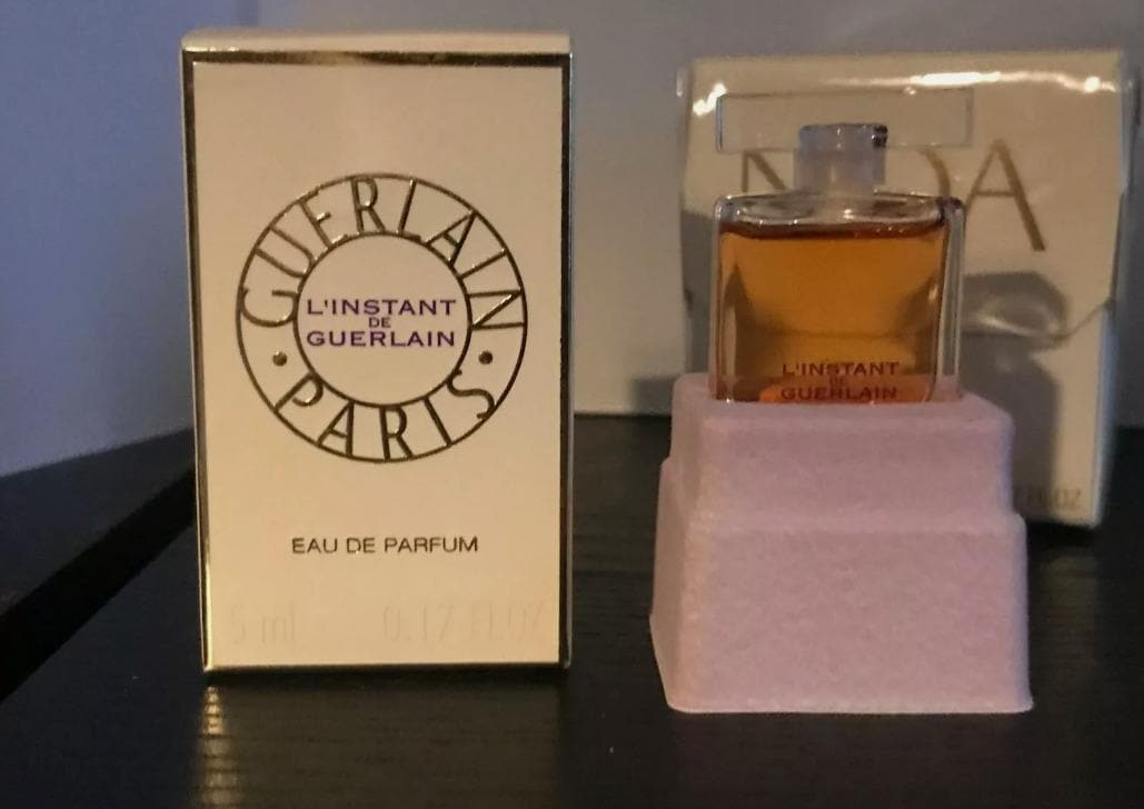 Eingestellter Duft Guerlain L Instant De 5 Ml Jahrgang, Neu Voll, Verdampft, Inklusive Originalverpackung - Must Have Siehe Foto von miniperfumes