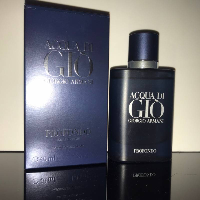 Sammlerparfum- Acqua Di Gio - Profondo Eau De Parfum 40 Ml- Siehe Beschreibung Und Fotos Mit Box, Sehr Gut Als Geschenk Für Ihn Geeignet von miniperfumes