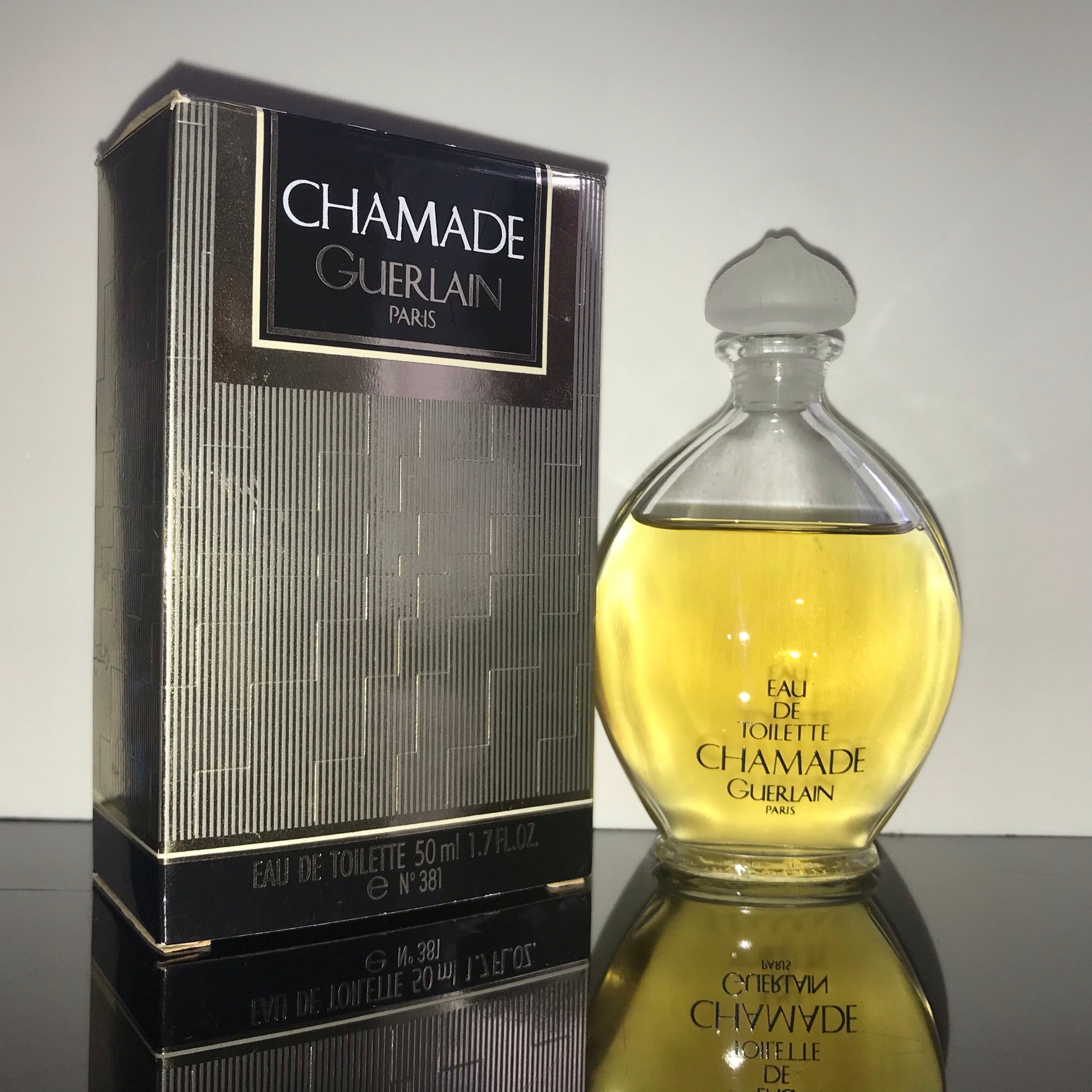 Guerlain - Chamade 50 Ml Eau De Toilette Vintage, Raritat von miniperfumes