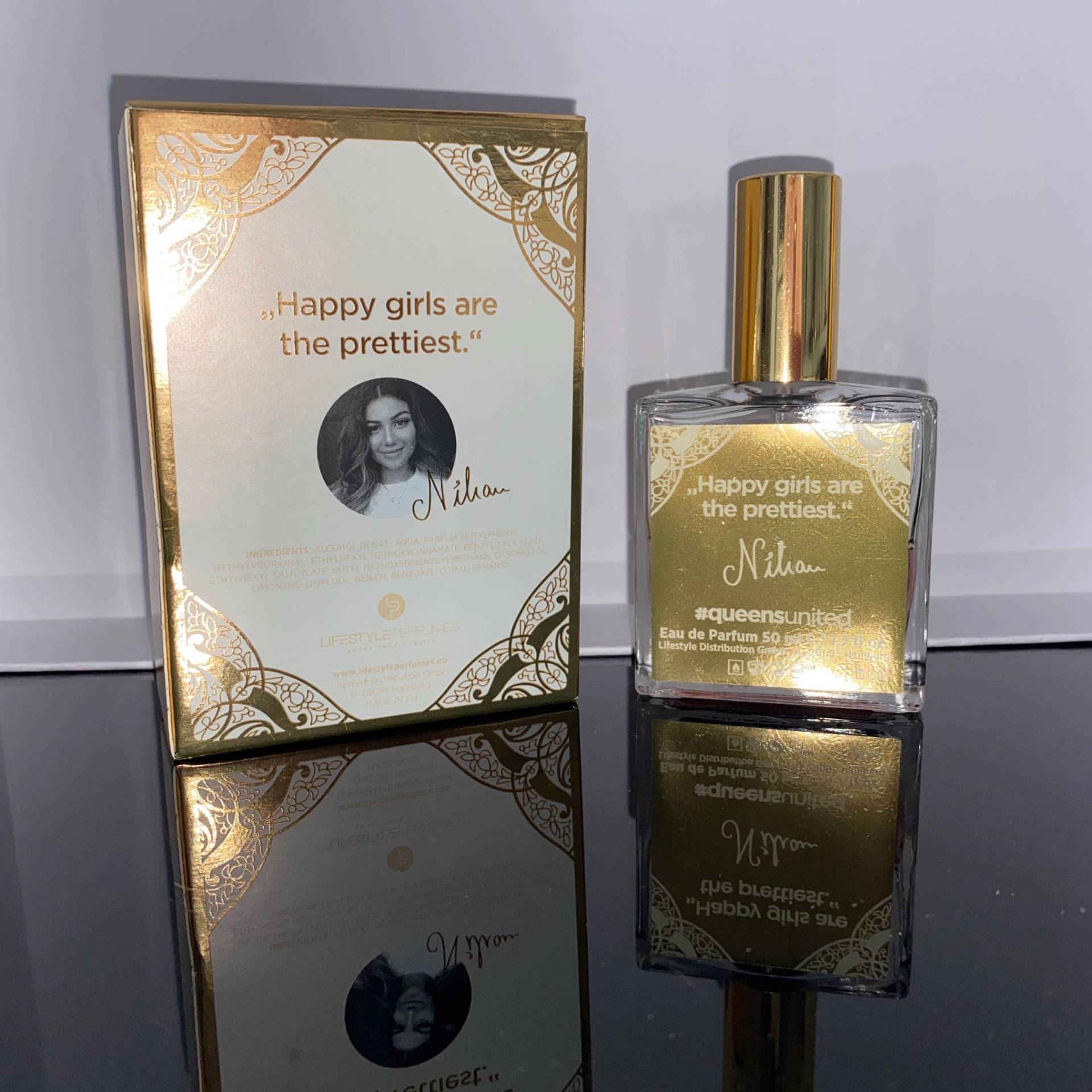 Nihan - Queenstuned Eau De Parfum 50 Ml Mit Box, Sehr Gut Geeignet Als Weihnachtsgeschenk Für Sie, Original, Eingestellt von miniperfumes