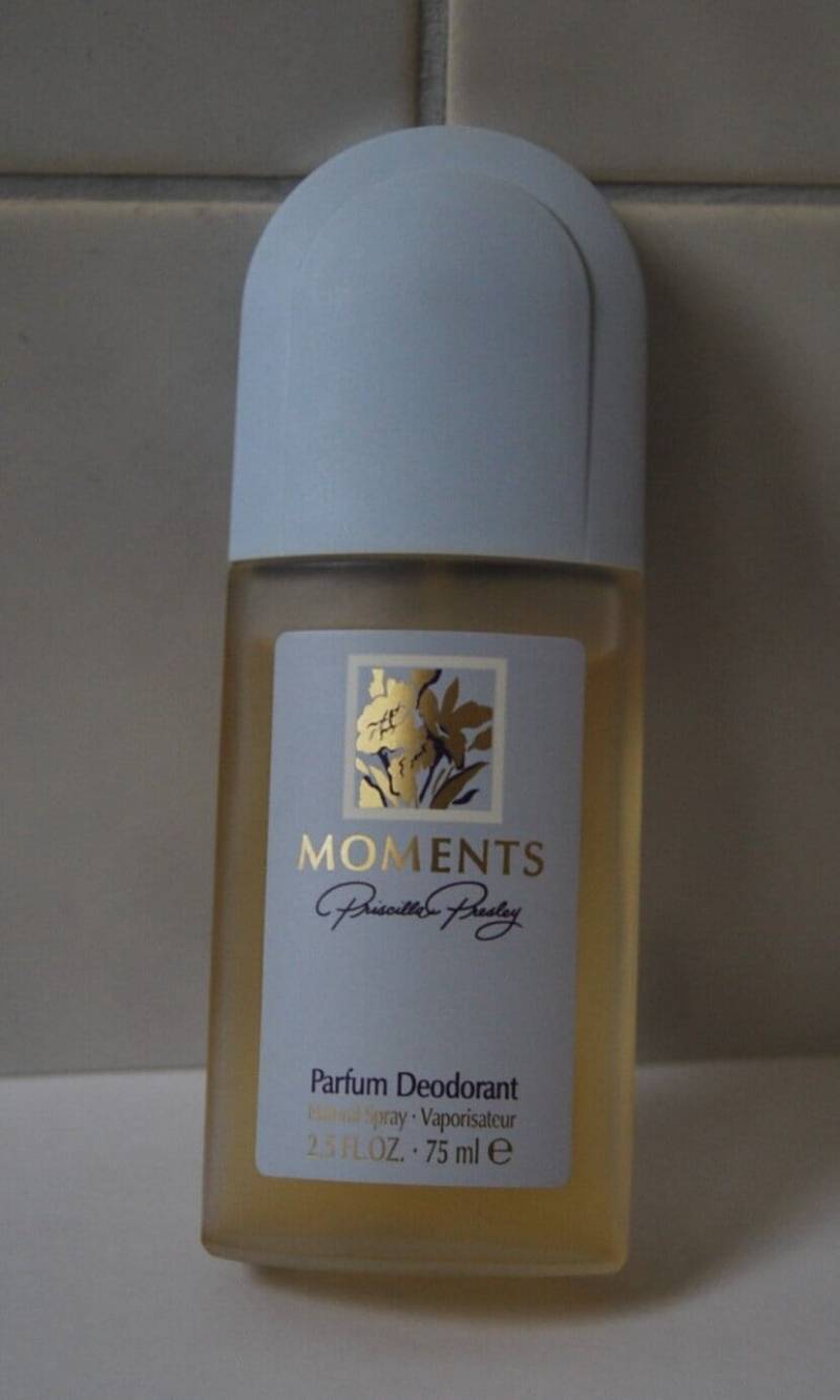 Sammler Flasche Moments - Parfum Deodorant 75 Ml Rar, Vintage von miniperfumes