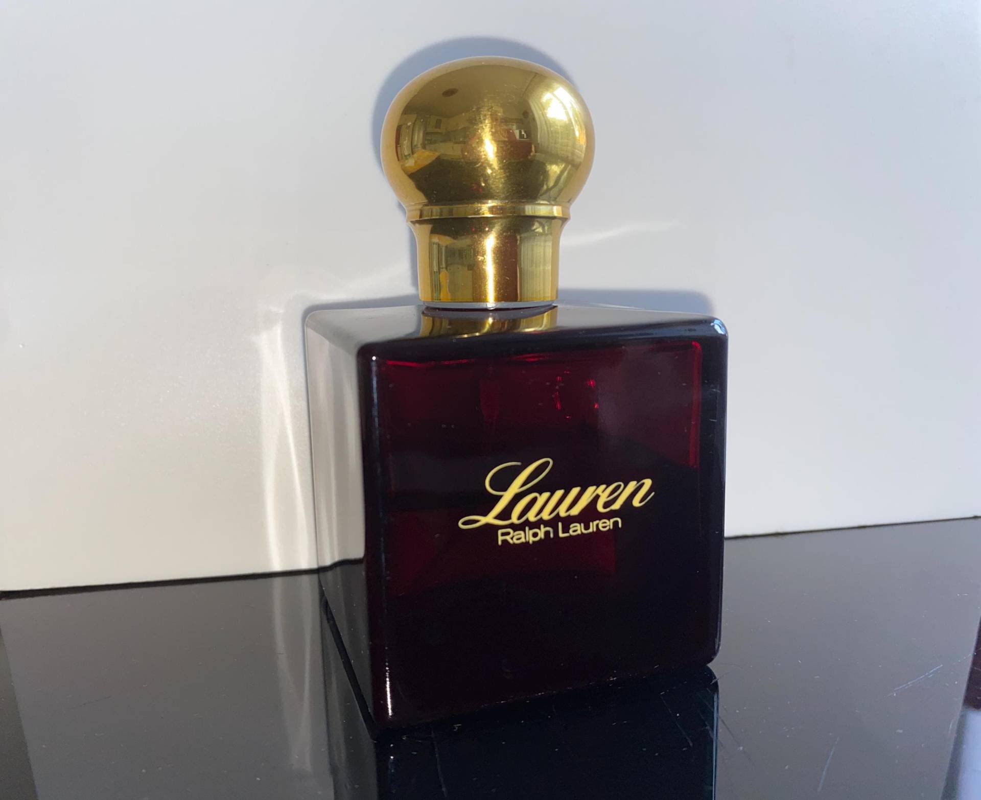 Ralph Lauren 118 Ml Eau De Toilette Extrem Selten Eingestellt - Must Have 1/2 Es Ist Etwa Die Hälfte Des Inhalts Noch Im Fläschchen von miniperfumes