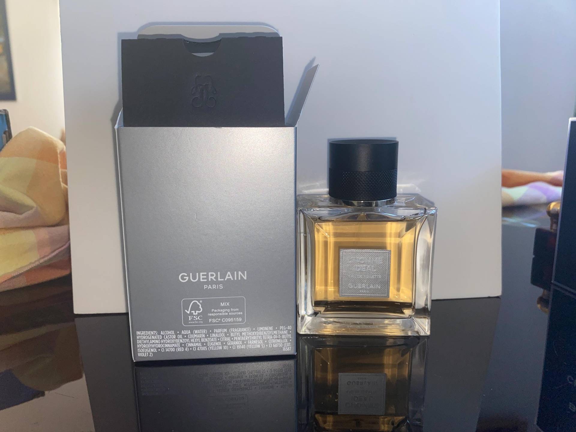 Guerlain L'homme Idéal Eau De Toilette 50 Ml Sehr Gut Geeignet Als Geschenk Für Ihn Aus Meiner Eigenen Kollektion Original Must Have von miniperfumes