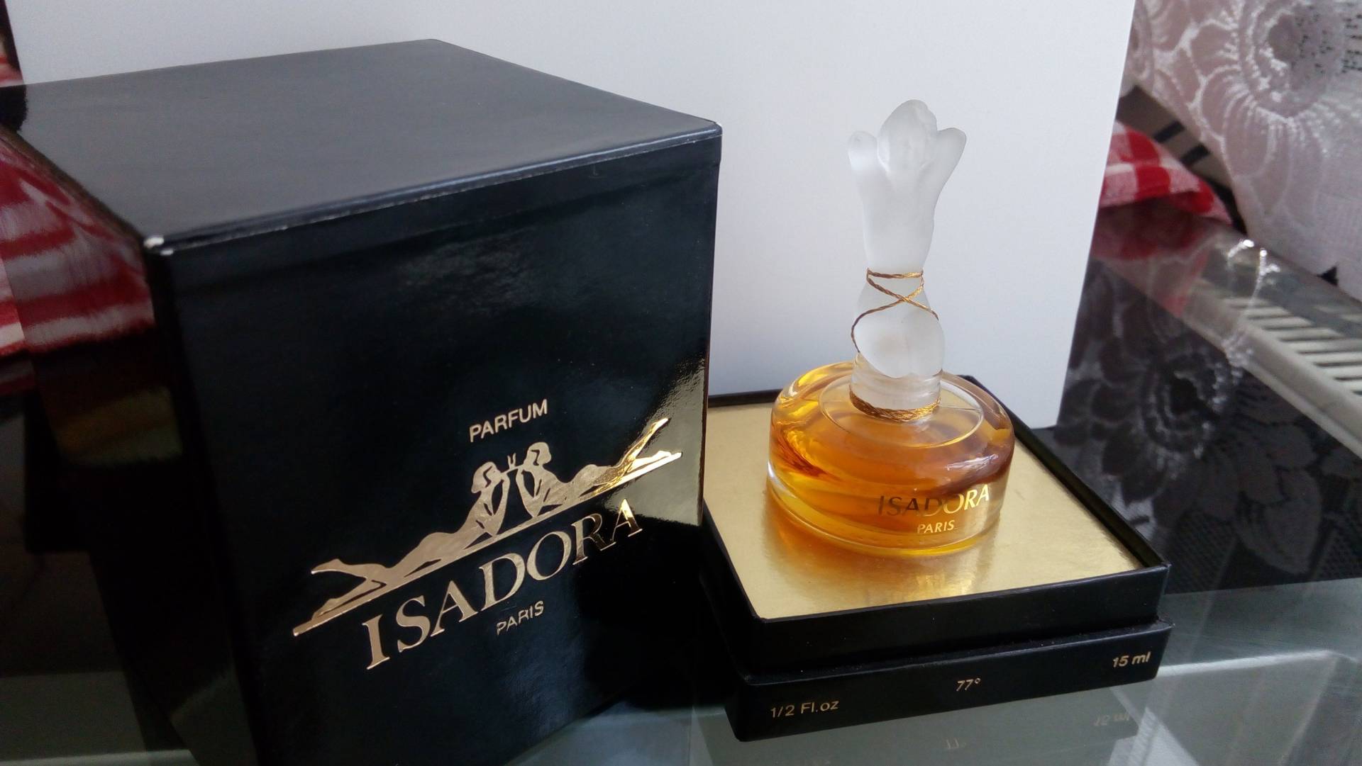 Sammler Flasche Isadora /1910/ - Reines Parfüm Vintage Selten von miniperfumes