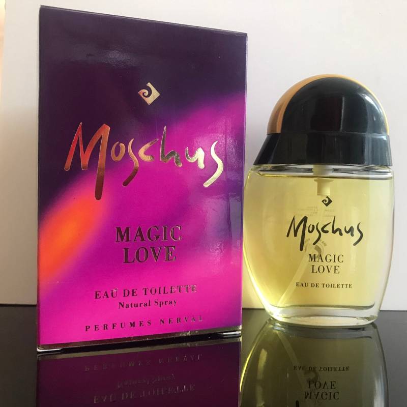 Sammler Flasche Nerval Moschus - Magic Love Eau De Toilette 50 Ml Vintage Selten Voll Neu Mit Box von miniperfumes