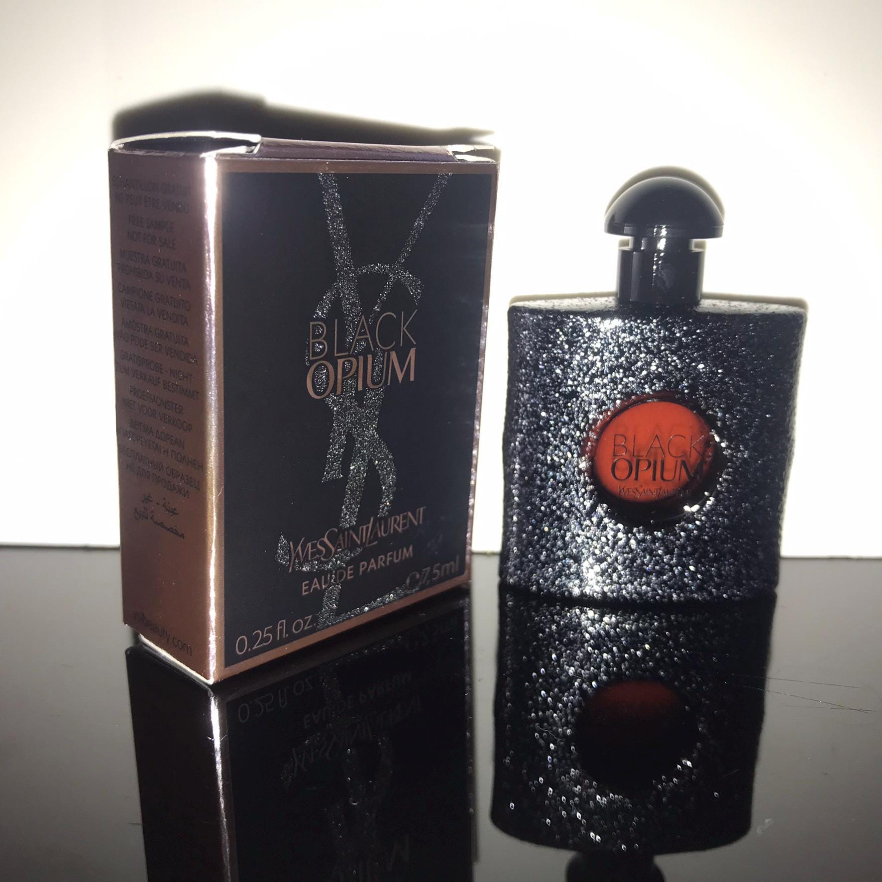 Sammlerparfüm Opium Black Eau De Parfum 7, 5 Ml Jahr 2004 Vintage, Rarität, Neu, Gefüllt, Unbenutzt von miniperfumes