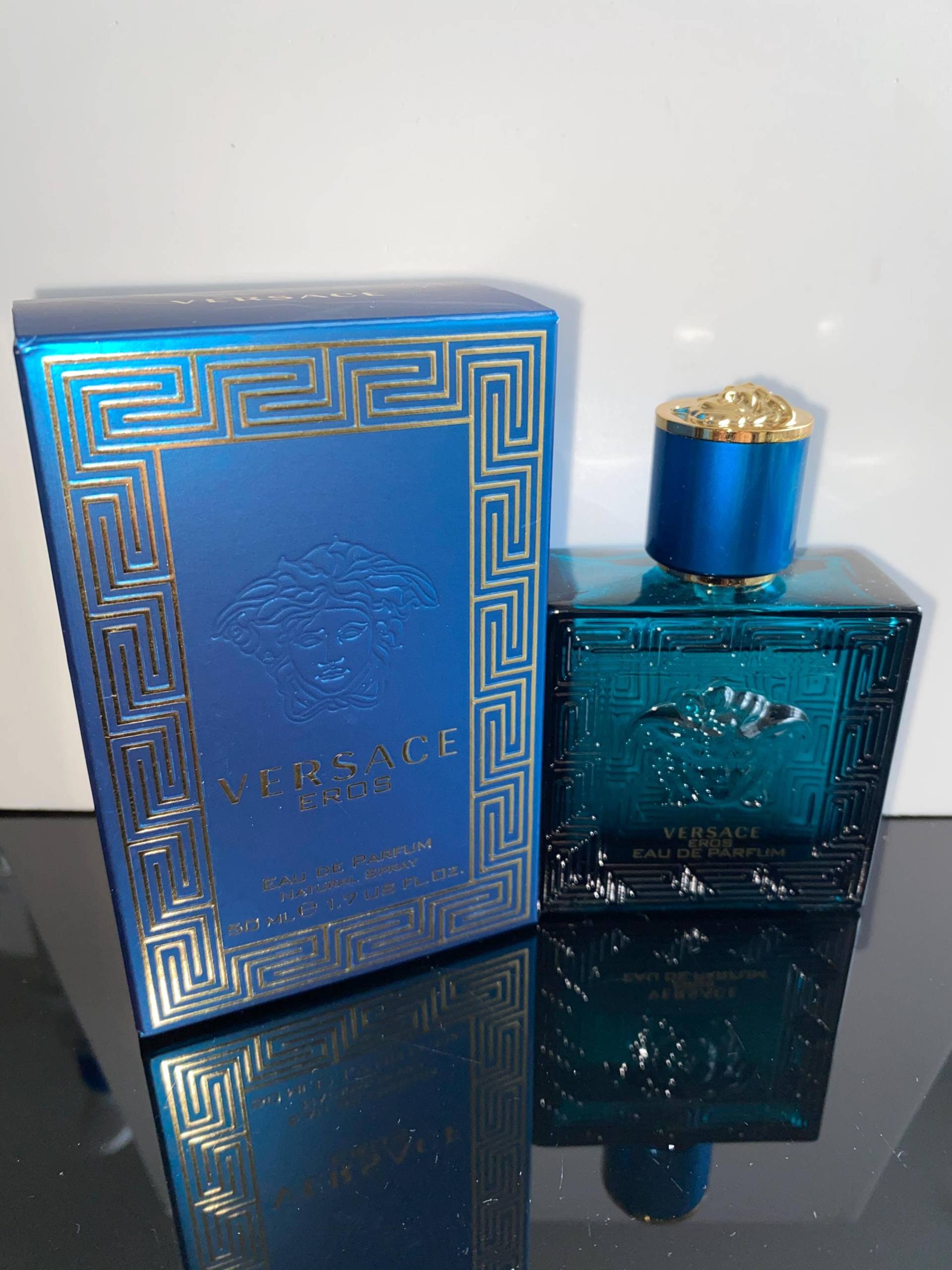 Sammlerstück Eros Eau De Parfum 50 Ml Jahr 2002 Sehr Gut Als Geschenk Für Ihn Geeignet - Aus Meiner Eigenen Sammlung Original Must Have Mit Box von miniperfumes