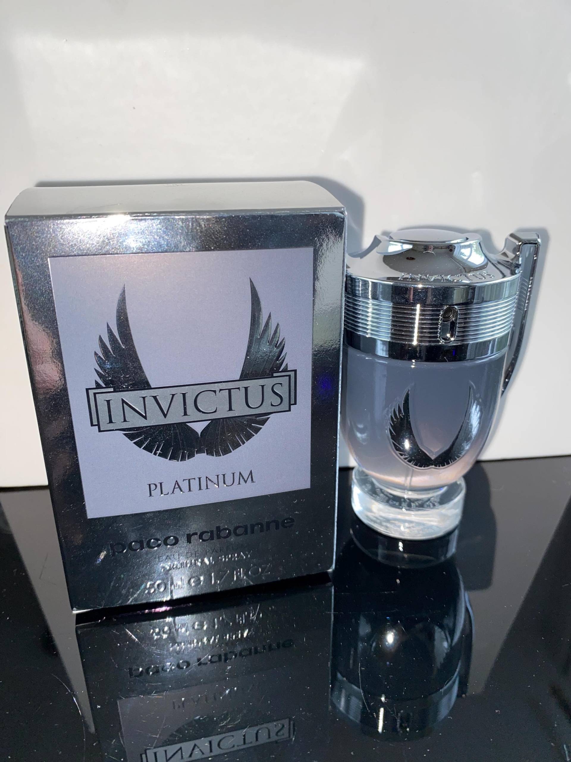 Sammlerstück Invictus Platinum Edp 50 Ml Jahr 2004 Sehr Gut Als Geschenk Für Ihn Geeignet - Aus Eigener Sammlung Original Must Have von miniperfumes