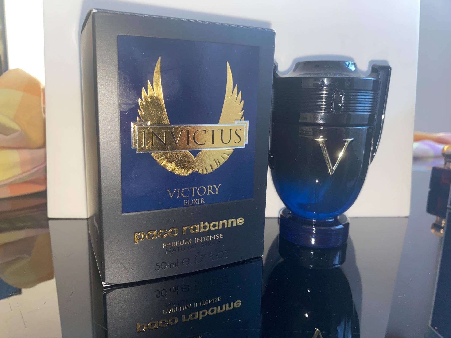 Weihnachtsgeschenk Invictus Victory Elixir Parfum Intense Edv 50 Ml Als Geburtstagsgeschenk Für Ihn Geeignet, Original Must Have, Mit Box von miniperfumes