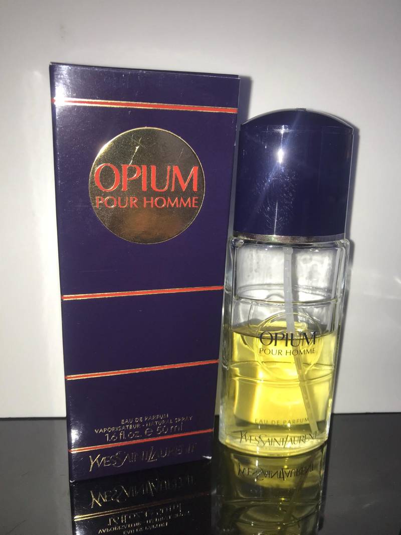 Y S L Opium Für Homme Eau De Parfum - 50 Ml Selten, Vintage Sehr Schwer Zu Finden Zustand Siehe Foto Aus Meiner Eigenen Sammlung von miniperfumes