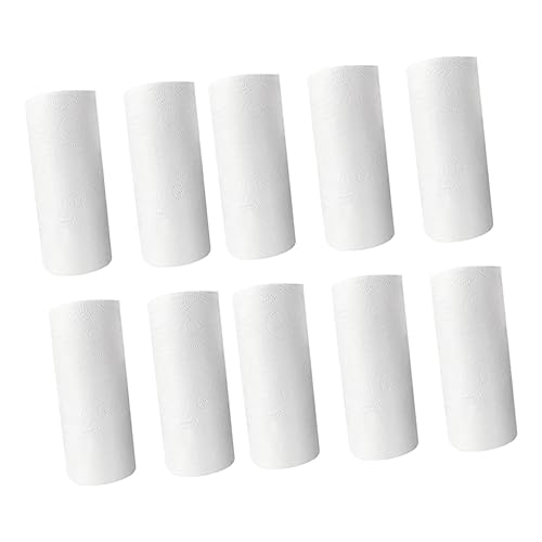 12 Rollen Set Taschentuch paketpapier packpapier wickelpapier toillenpapier Rollenpapier Geschenkpapier toilettenpapiere Toilettenpapier zu Hause Seidenpapier für zu Hause Weiß minkissy von minkissy