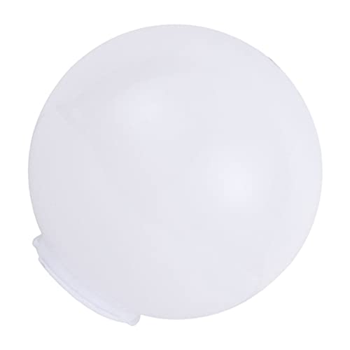 Minkissy Ersatz Lampenschirm Acryl Kugel Design Weiß Wasserdichte 200MM Ersatzschirm für Tischlampe Pendelleuchte Deckenleuchte Gartenlampe 95 MM Bajonett Wohnzimmer Outdoor Garten von minkissy