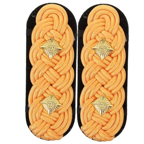 minkissy 1 Paar Golden geflochtener Schulterstempel Flecken einheitliche Schulterklappen Schulter Quasten Schulterschmuck dekoration Schulterklappen selber machen Schulterbaus Stoff minkissy 1 Paar Golden geflochtener Schulterstempel Flecken einheitliche Schulterklappen Schulter Quasten Schulterschmuck dekoration Schulterklappen selber machen Schulterbaus Stoff von minkissy