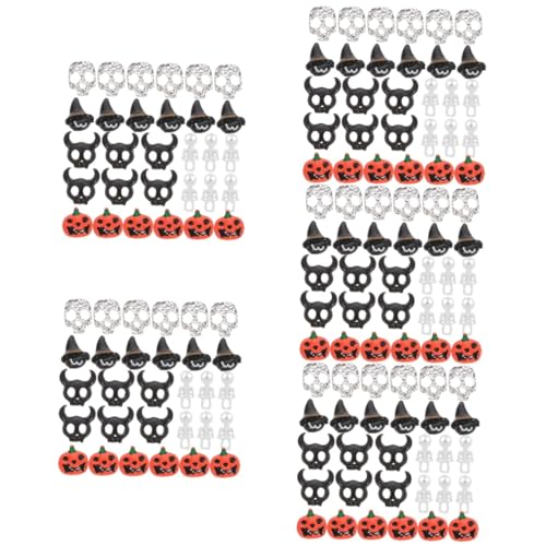 minkissy 150 Stk Nail-Art-Zubehör halloween schminke halloween make up halloween outfit Halloween-Nagelkunst Kürbisdekoration Nagelverzierung für Frauen gefälschte Nagelanhänger von minkissy