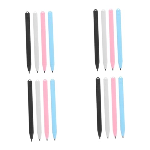 minkissy 16 Stk LCD-Stift stylus stift LCD-Schreibtafel Eingabestift für elektronischen Skizzenblock Ersatzstift für LCD-Zeichenbrett Eingabestift für elektronischen Zeichenblock Plastik von minkissy