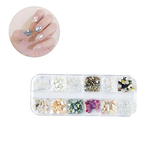 minkissy 2 Sätze Nagelverzierung Stand Nagelkunstpinsel 3D-Charme-Nagelkunstdekoration Schmuck Nailart-Strasssteine Blumen nageln gefälscht Nägel Reize Nail-Art- Modisches Nageldekor von minkissy