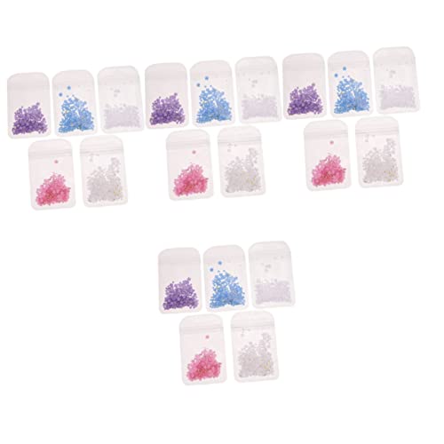 minkissy 4 Sätze Blüten Blätter Nagels Chmuck Reize Maniküre Nail Art Nieten Frauen Nail Decoration Nail Charms Schmuck 3d-blumen Für Nägel Nagelkunst-anhänger Stahlkugel 5 Packungen * 4 von minkissy