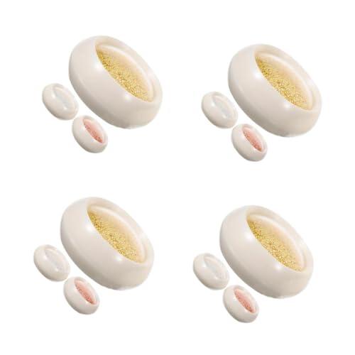 minkissy 4 Sätze Zubehör Für Stahlkugeln Nagelanhänger Aus Goldenen Kreuzen Zehe Schälen Nagel-kits Hotfix Nail Decoration Nail Charms Dekorative Stahlkugeln Maniküre-ornament 3 Boxen * 4 von minkissy