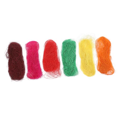 minkissy 6 Stück Vogelnest Bast Seide Shred-füller Füllung Geschreddert Natürliche Raffia-seide Bastseide Selber Machen Vogelnestpolsterung Osterdekoration Plastik Zufällige Farbe minkissy 6 Stück Vogelnest Bast Seide Shred-füller Füllung Geschreddert Natürliche Raffia-seide Bastseide Selber Machen Vogelnestpolsterung Osterdekoration Plastik Zufällige Farbe von minkissy