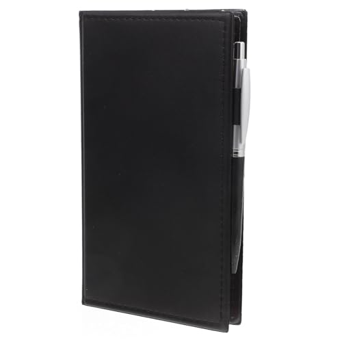 minkissy Notizblock in Business-qualität -flag-registerkarten Notizen-organizer Buch Haftnotizen Kugelschreiber Notebook-stifthalter Klemmbretthalter College-grundlagen Papier Black von minkissy