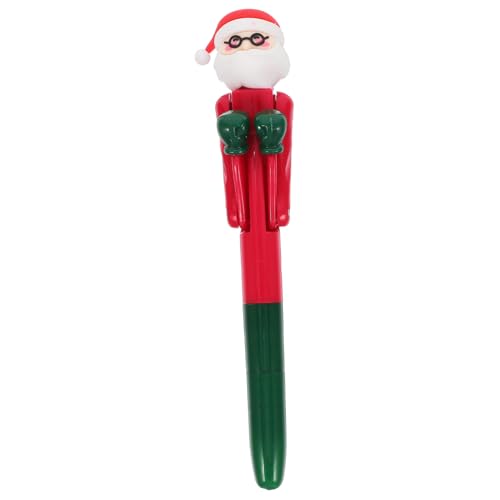 minkissy Weihnachts Kugelschreiber Festliche Gelstifte Bonbonform Stift Winter Motto Party Schneeflocken Stifte Furz Stift Valentinstag Schneemann Regalsitter Festliche von minkissy