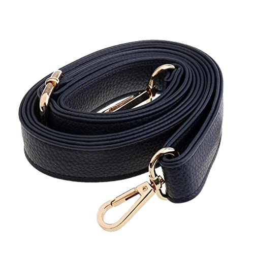 misppro Verstellbare PU Leder Crossbody Schulter Handtasche Strap Ersatz Geldbörse Making - Dunkelblau von misppro