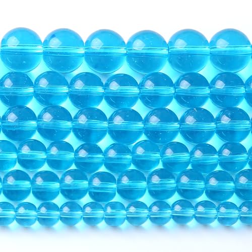 Glasperlen, 6 mm, Seeblau, natürlicher schwarzer Achat, rund, lose für Schmuck und Armbänder, 120 Stück, 2 Stränge, 81,3 cm Glasperlen, 6 mm, Seeblau, natürlicher schwarzer Achat, rund, lose für Schmuck und Armbänder, 120 Stück, 2 Stränge, 81,3 cm von mkslksbhnxl