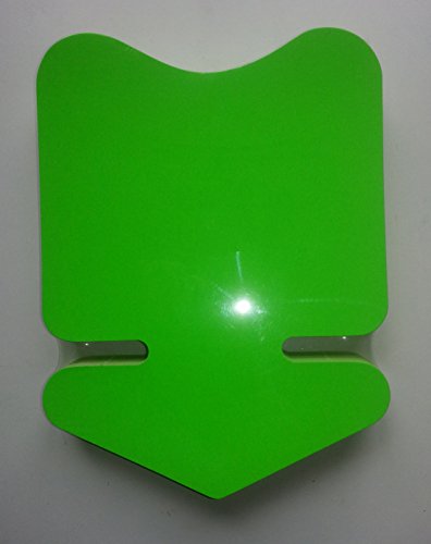 Preisschilder 50 Pfeile - aus Neon Plakatkarton leuchtgrün 9,8 x 12,9 cm 270g/qm Werbesymbole von most-wanted-shop