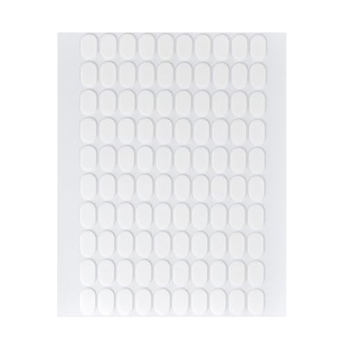 100 Stück Doppelseitiger Klebriger Transparentes Klebeband Aufkleber Selbstklebendes Poster Klebriger Klebriger von mozall