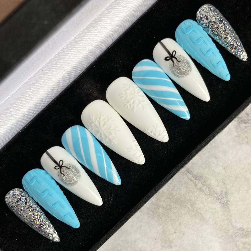 Winterwunderland - Press-On Nails von msknails