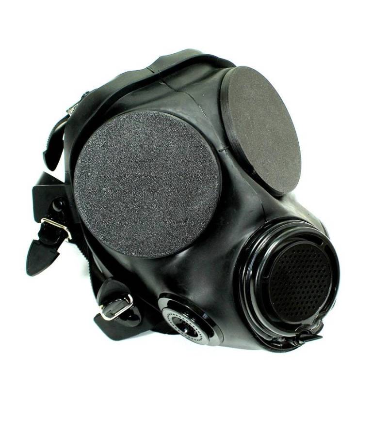 Abdeckkappe Für Fmj08/Mf22 Gasmaske in Schwarz Kappe Außenring Abdeckung Blickdicht von mteilestore