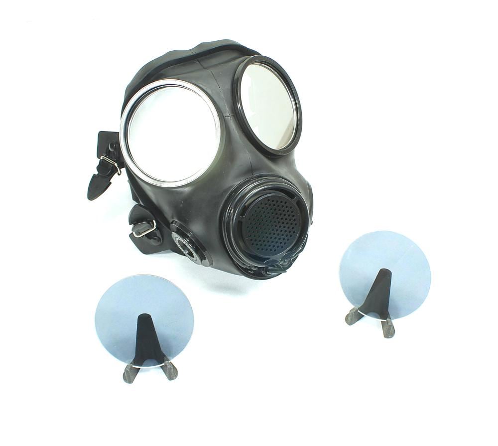 Ersatzgläser Für Gasmaske Fmj08/Mf22 Spiegelfolie Linsen Gasmask von mteilestore