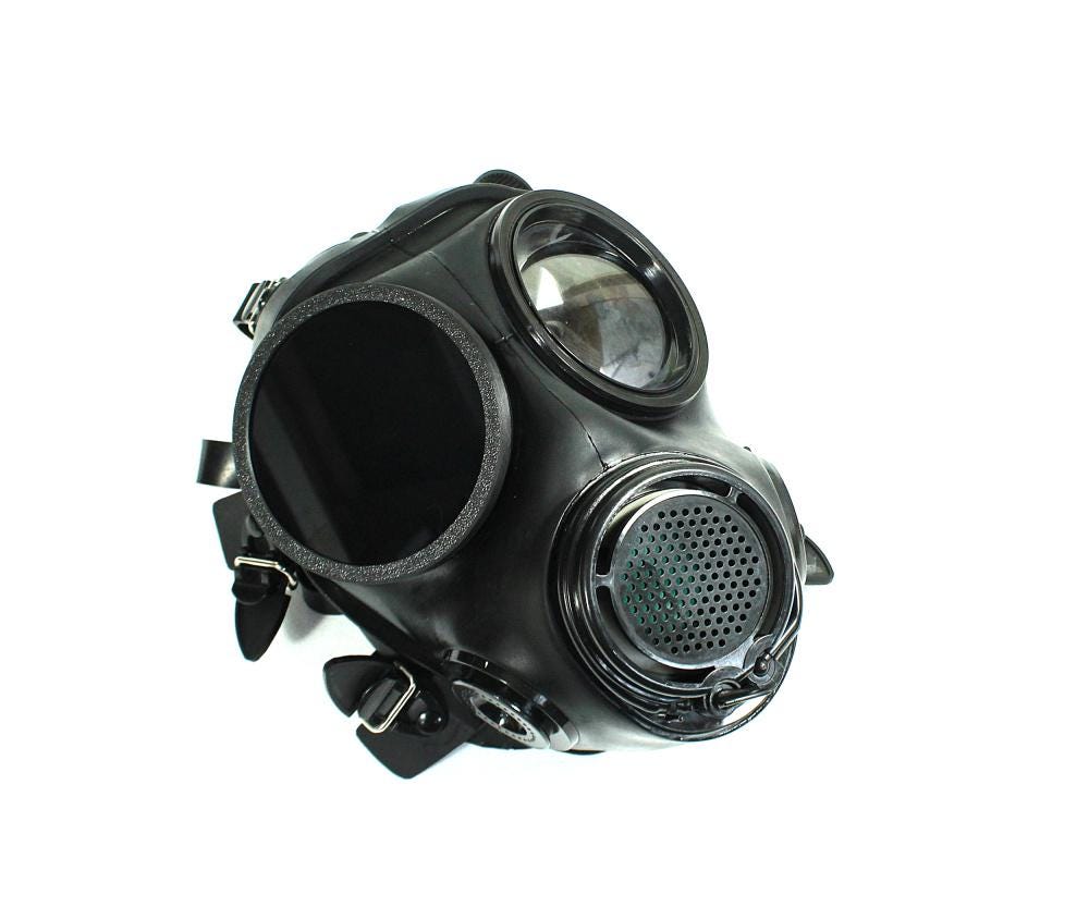 Outsert Linsen Für Fmj08/Mf22 Gasmaske 100% Blickdicht Außenring Gasmask von mteilestore