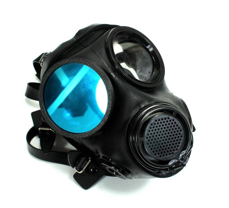 Outsert Linsen Für Fmj08/Mf22 Gasmaske Blau Außenring Gasmask von mteilestore