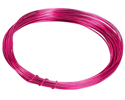 mumbi 30760 rosa 10m Basteldraht 1mm, 10 Meter von mumbi