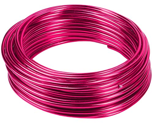 mumbi 30777 Rosa 10m Basteldraht 3mm von mumbi