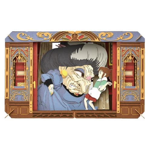 Studio Ghibli Paper Theater Please let me work here PT-L22 The Paper Studio H100×W160×D42mm von mussor