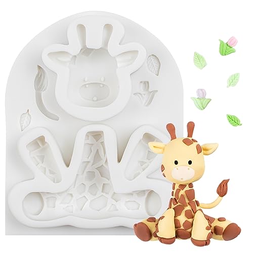 Giraffe Epoxidharz Silikon Formen Tier Backform Forst Tortendeko Fondant Ton von musykrafties