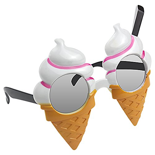 Muskykrafties Requisiten für den Fotoautomaten, Icecream Sunglasses, 1-piece von musykrafties